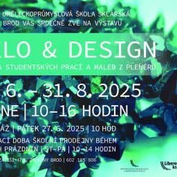 Sklo a design 2025 - POZVÁNKA A5